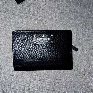 Kate spade medium sized wallet in black